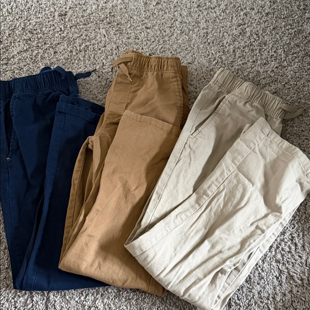 Old Navy Boys Chinos Navy, Brown, and Beige (14-16)